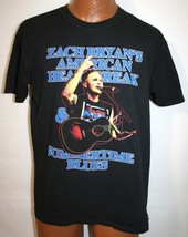 ZACH BRYAN 2022 American Heartbreak &amp; Summer Time Blues  Concert Tour T-... - $498.57 MXN