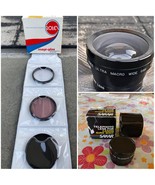 Sakar Telephoto Lens + Rolev Filters + Zykkor Macro Wide Angle Lens - £30.92 GBP