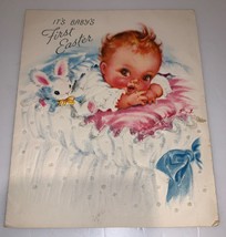 Vintage 1950’s Greetings Inc Baby First Easter Card - $5.88