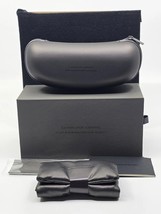 Carolina Lemke X Kim Kardashian Tempest Acetate Sunglasses Black Smoke New - $39.59