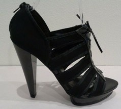 Carlos Santana Size 9 M ZEALOUS Black Platform Pumps Heels New Womens Shoes - £46.69 GBP