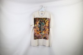 Vintage 90s Mens Large Airbrushed Fast Eddie Firefighter Short Sleeve T-Shirt - £55.35 GBP