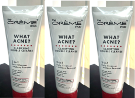3X Creme Acne Cleanser Trio  Oil Control &amp; Pore Refining – For Acne / 15... - $19.79