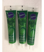 Wilton GREEN Sparkle Colour Gel tubes For Cookies Cupcakes Cake Pops Ice... - £11.86 GBP