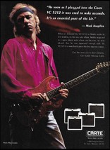 Dire Straits Mark Knopfler 1996 Crate Vintage Club VC 5212 guitar amp ad print - £3.30 GBP