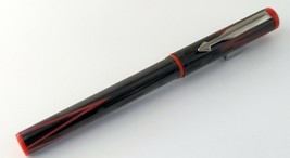 Parker Beta Special Edition Roller Ball Pen Ballpoint Pen Wave Black and Red new - £9.00 GBP