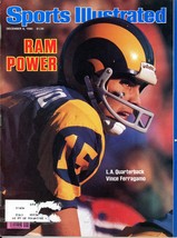 Sports Illustrated 1980 NFL Rams Vince Ferragamo Roberto Duran Sugar Ray... - £3.93 GBP