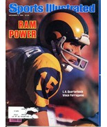 Sports Illustrated 1980 NFL Rams Vince Ferragamo Roberto Duran Sugar Ray... - £3.96 GBP