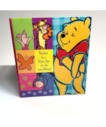 Winnie The Pooh Photo Album Full Size 10 x 12 Holson USA “Today Is A Fin... - $18.90 CAD