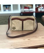 Etienne Aigner Original Handcrafted Beige Boucle And Leather Vintage Pur... - $531.77 MXN
