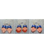 LA DODGERS Justin Turner Chris Taylor Clayton Kershaw EARRINGS - £6.38 GBP+