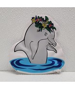 Rare Vintage SeaWorld Dolphin Squeaker Zipper Plastic Coin Change Purse - $466.49 MXN