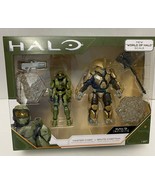 World of HALO Infinite 4&quot; MASTER CHIEF BRUTE CHIEFTAIN 2020 2-pack WCT NIP - £19.02 GBP