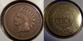 1902 1C BN Indian Cent  20130081 - £9.59 GBP