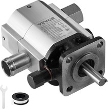 Vevor 2 Stage Wood, 1&#39;&#39; Inlet 1/2&#39;&#39; Npt Outlet 3600 Rpm Aluminum, Silver - £73.68 GBP