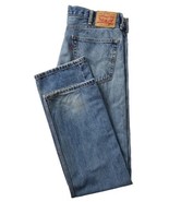 Levi 505 Blue Jean Pants Men W 38 L 34 Strauss And Co Denim Pant - £21.81 GBP