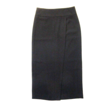 NWT Vince Faux Wrap Midi in Black Crepe Straight Skirt 0 $275 - £42.91 GBP