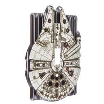 Star Wars Millennium Falcon Metal Single Light Switch Plate - £15.26 GBP