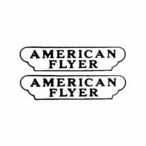 AMERICAN FLYER SHIELD WATER SLIDE DECAL S Gauge Trains Parts - $11.99