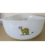 FIRE KING Anchor Hocking BC Caveman Dinosaur Johnny Hart Grog Cereal Bowl - €10,20 EUR