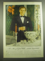 1945 Lord Calvert Whiskey Ad - Mr. Harold J. Patterson in photo by Sarra - £14.52 GBP