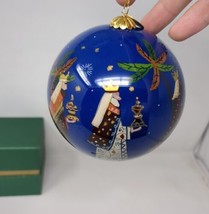 Pier 1 2014 Li Bien Ornament Hand Painted 3 Wise Men Christmas Ornament W/Box - £15.56 GBP