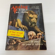 Analog Science Fact Fiction Magazine James H. Schmitz Vol 68 No 2 October 1961 - £9.74 GBP