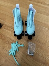 Stylish Aqua Blue Roller Skates - Size 36 - $929.16 MXN