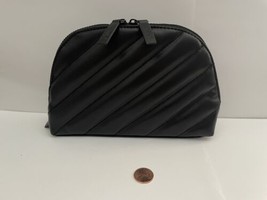 Yves Saint Laurent YSL Beaute Makeup Cosmetic Bag Toiletry Travel Pouch Black - £21.32 GBP