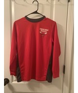NBA Chicago Bulls Boys Red Athletic Long Sleeve Shirt Size XL - €25,36 EUR