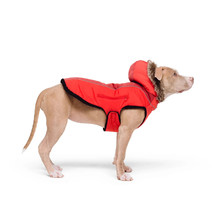 The Show and Tail, The FurEver Dog Coat - Red Medium - £14.70 GBP