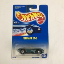 1991 Hot Wheels Mattel Ferrari 250 Green Collector No #452 12936 Blue Card NIB - £10.87 GBP