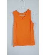 Danskin Now Sleeveless Orange Dri-more Tank Women&#39;s Size M (8-10) - $222.30 MXN