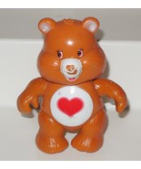 Vintage 2003 Play Along CARE BEARS Tenderheart bear Poseable - $9.46