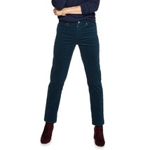 Women&#39;s Croft &amp; Barrow Straight-Leg Corduroy Pants/Jeans, Size: 4, Dark Blue - £14.94 GBP
