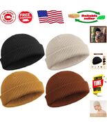 Versatile Unisex Trawler Beanie Caps – Warmth in Black, Khaki, Beige &amp; C... - $34.53 CAD
