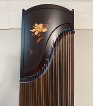 Guzheng 163cm 21 strings Magnolia flower pattern Professional performanc... - $688.00
