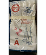 DVC Brand Disposable Vac Bags for Hoover Top Fill Cleaners Type A 7 Bags - $6.55 CAD
