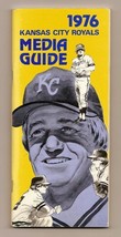1976 Kansas City Royals Media Guide MLB Baseball - £26.44 GBP