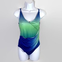 Vicabo Womens Swimsuit One Piece Blue Size Large US 10 New - $15.00