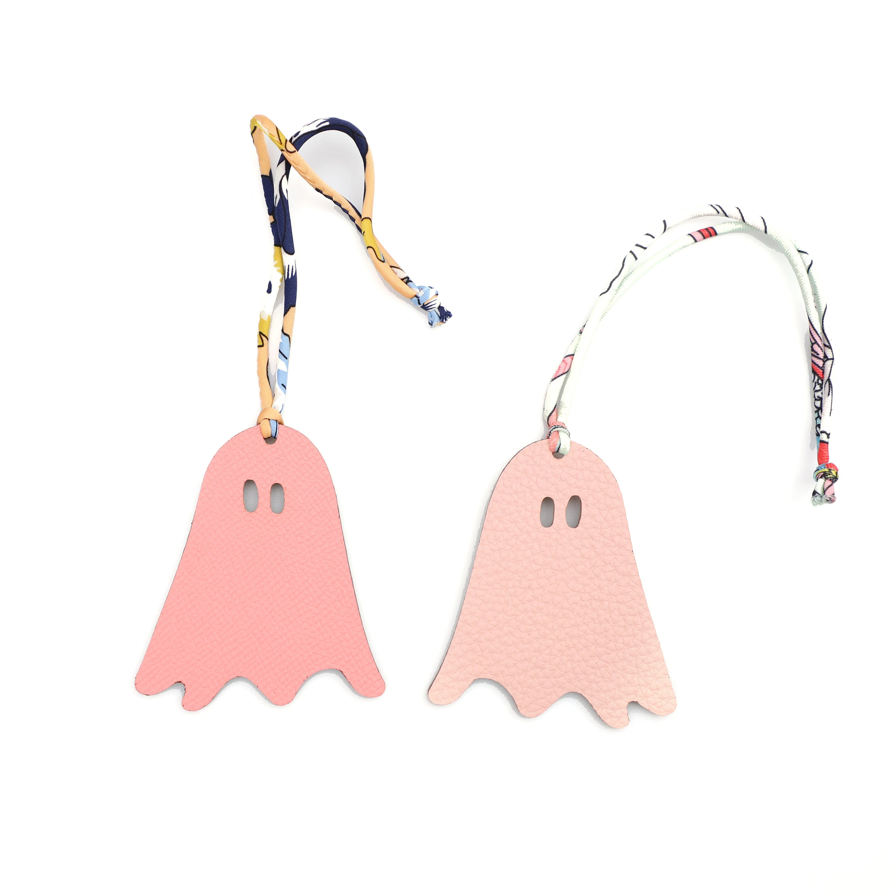Togo Epsom Petit H Ghost Bag Charm - Luxury Designer Accessory，Bag hangings,cute