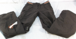 SECTION DIVISION COLD WEATHER BROWN SKI SNOWBOARD MENS INSULATED PANTS S - $20.23
