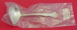 Rose Cascade Gold by Reed &amp; Barton Sterling Silver Gravy Ladle New 6 5/8&quot; - $147.51
