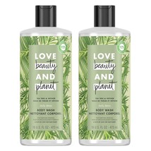 Love Beauty And Planet Body Wash Tea Tree &amp; Vetiver, 16 Ounce (Pack of 2) - £23.17 GBP