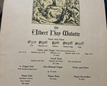 The Lord&#39;s Prayer Sheet Music Low Voice Piano 1935 1945 Albert Hay Malotte - $9.89
