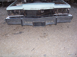 1978 1979 CADILLAC DEVILLE FLEETWOOD BROUGHAM FRONT BUMPER ASSEMBLY OEM ... - £770.47 GBP