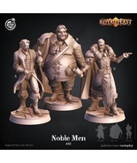 3D Printed Cast n Play Noble Men Royal Feast Death Tiles 28mm 32mm D&amp;D - €8,40 EUR+
