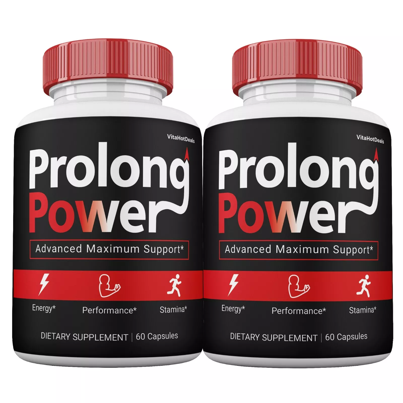 Prolong Power Capsules for Men, Max Strength Male Supplement Pills (2 pack) - £49.34 GBP