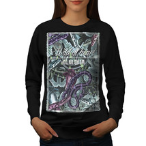 Wellcoda Wild Snakes Weird Womens Sweatshirt - £27.84 GBP+