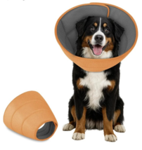 Dog Cone Collar Mosago Soft  After Surgery Alternative. Black XL - $13.05